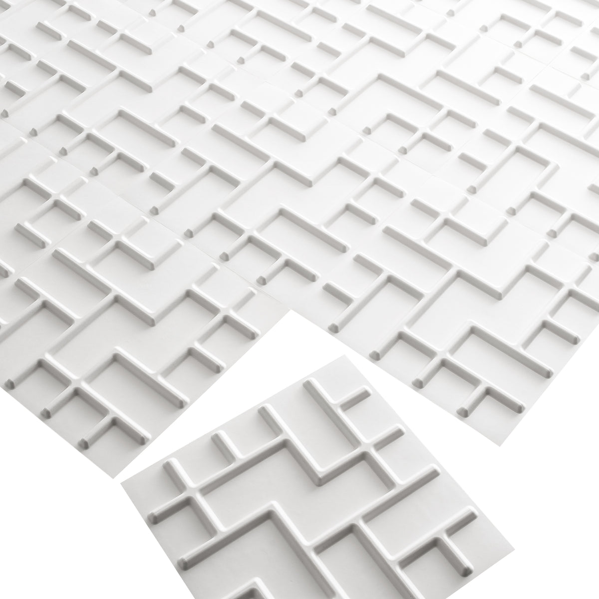3D-Wandpaneel Tetris